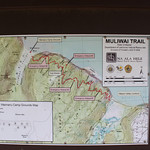 There are 4 helicopter emergency evacuation points on the trail.