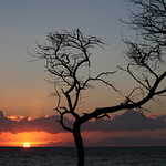 Sunset, July 14 from A-Beach.