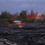 Gary's house being evacuated due to Madam Pele.