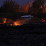 Dramatic lava action.