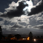 Full moonrise over Mauna Kea on July 25th.