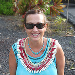 Red ginger lei for Nana, she's coming on Monday, July 26!