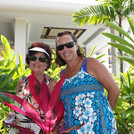 Strolling the Marriott on the way to A-Beach.