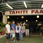 Faa'a airport.