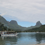 The Liki Tiki (aka motu picnic) boat.